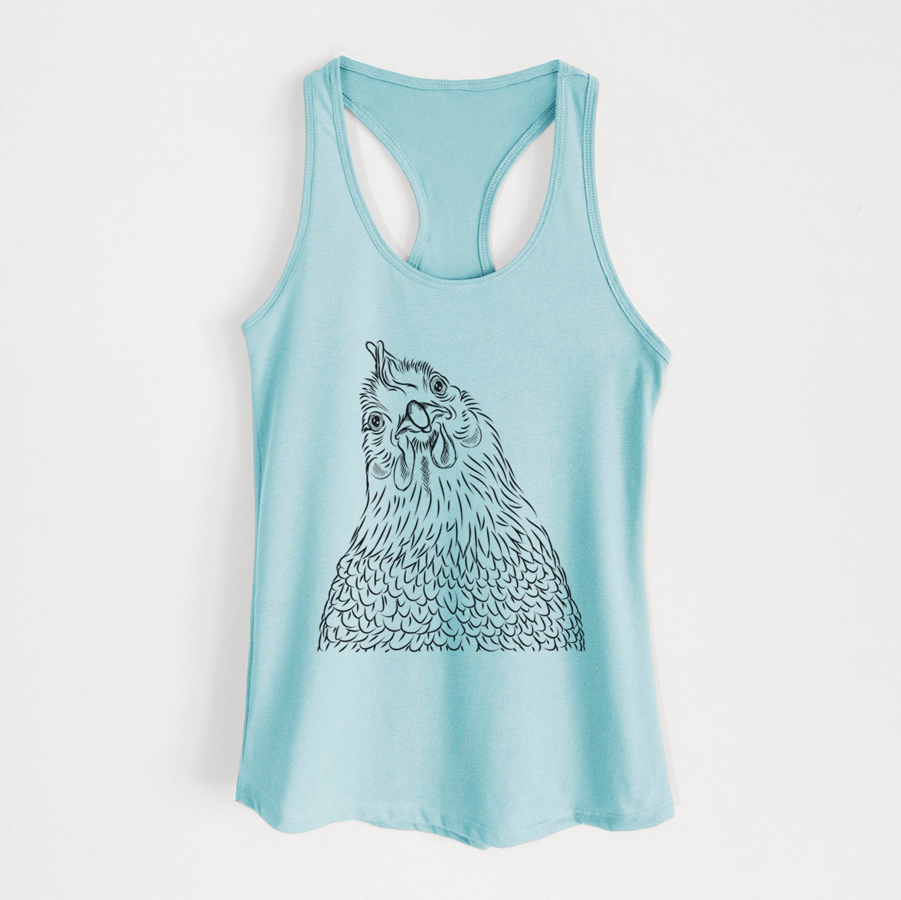 Henrietta the Chicken - Women's Racerback Tanktop