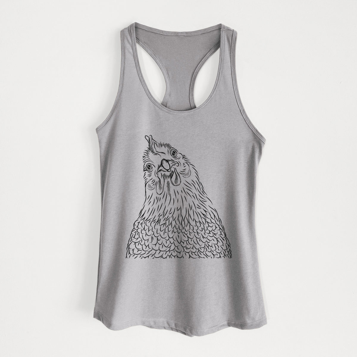 Henrietta the Chicken - Women&#39;s Racerback Tanktop