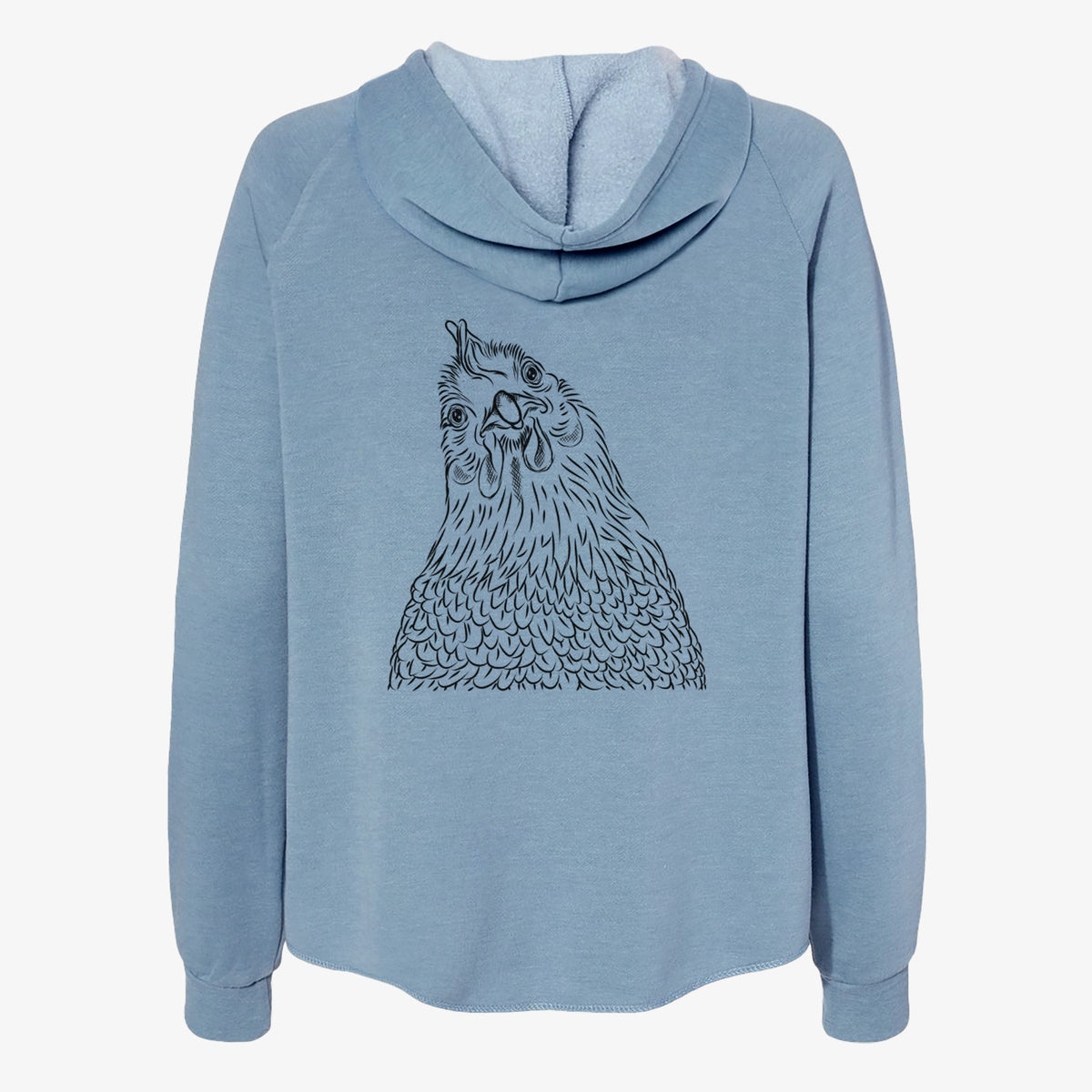 Henrietta the Chicken - Women's Cali Wave Zip-Up Sweatshirt