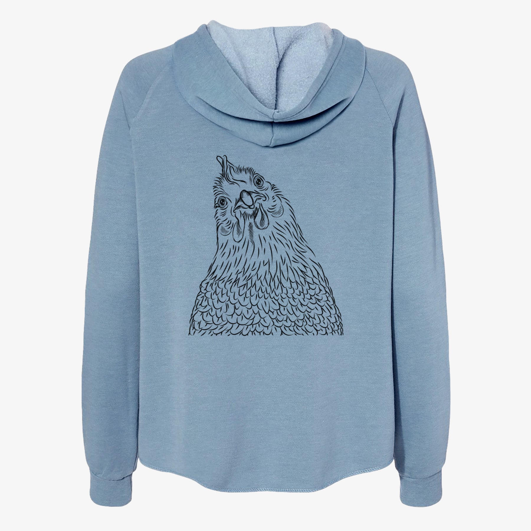 Henrietta the Chicken - Women's Cali Wave Zip-Up Sweatshirt