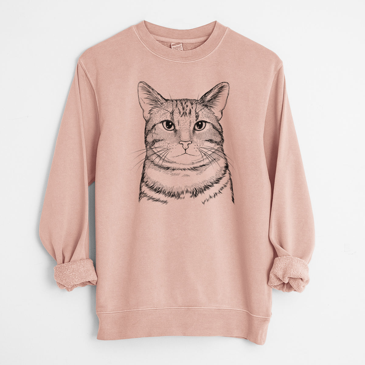 Bare Henry the Bengal - Unisex Pigment Dyed Crew Sweatshirt