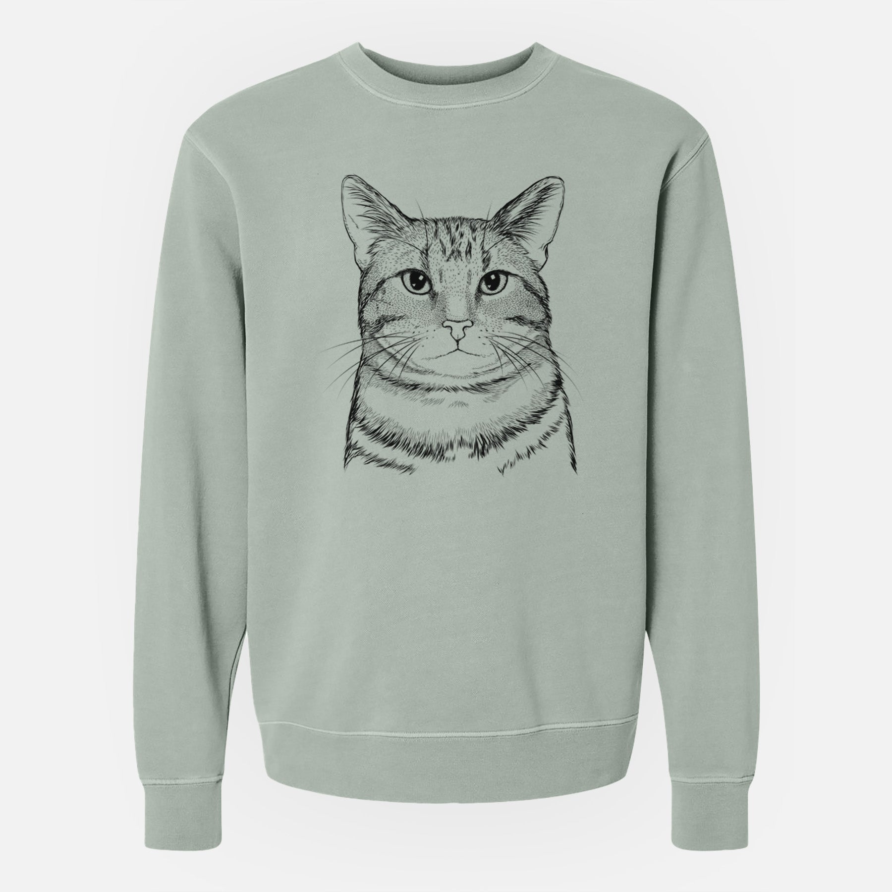 Bare Henry the Bengal - Unisex Pigment Dyed Crew Sweatshirt