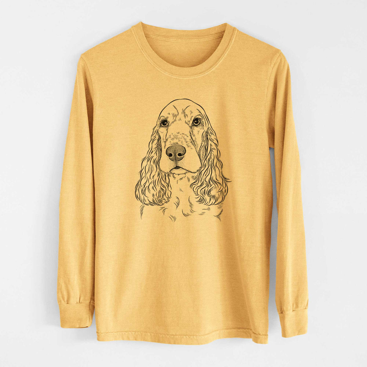 Bare Henry the English Cocker Spaniel - Heavyweight 100% Cotton Long Sleeve
