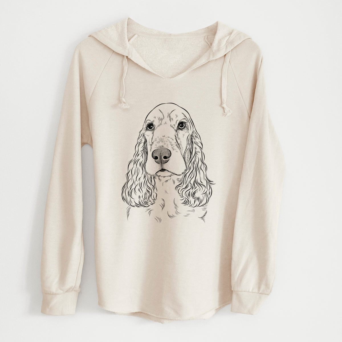 Bare Henry the English Cocker Spaniel - Cali Wave Hooded Sweatshirt
