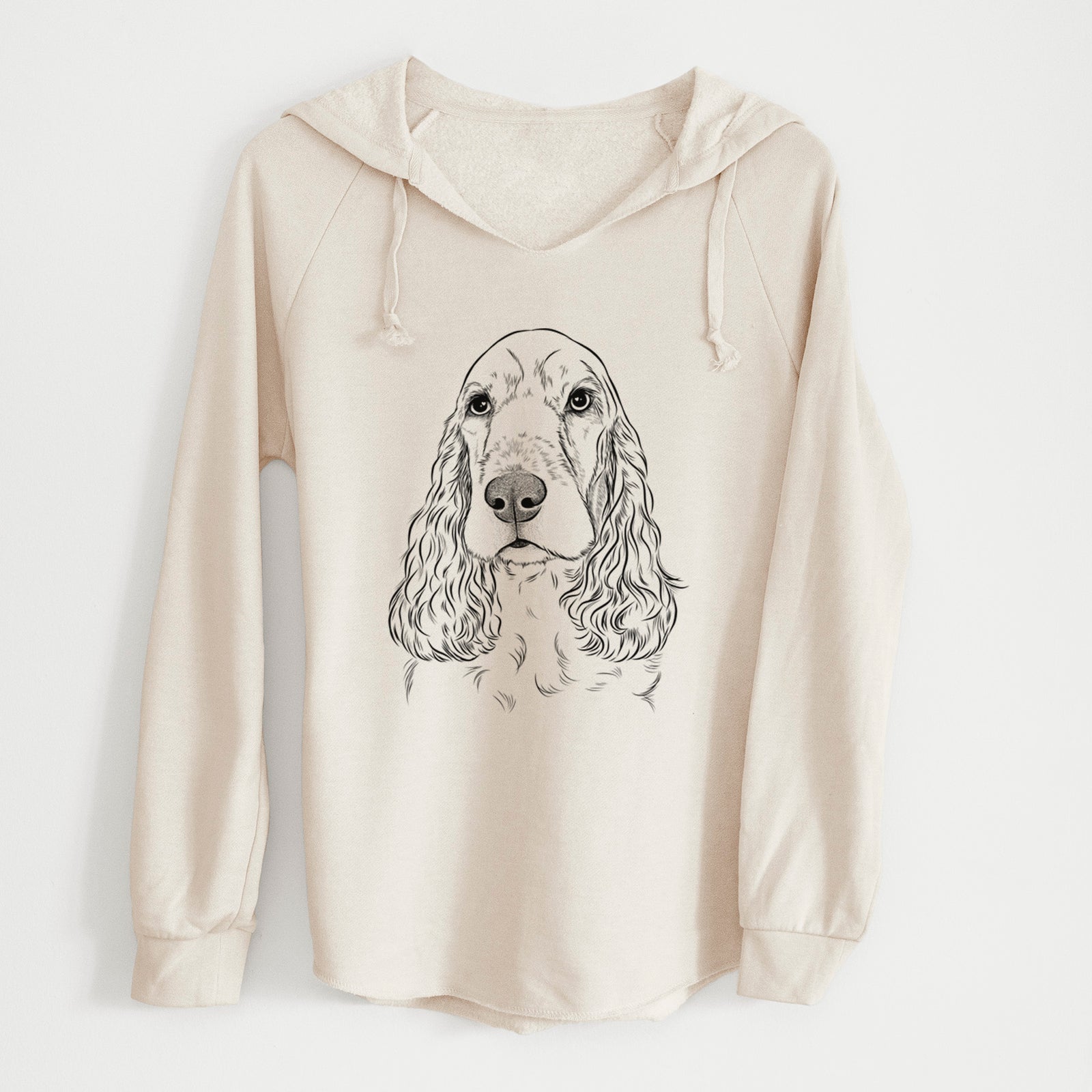 Bare Henry the English Cocker Spaniel - Cali Wave Hooded Sweatshirt