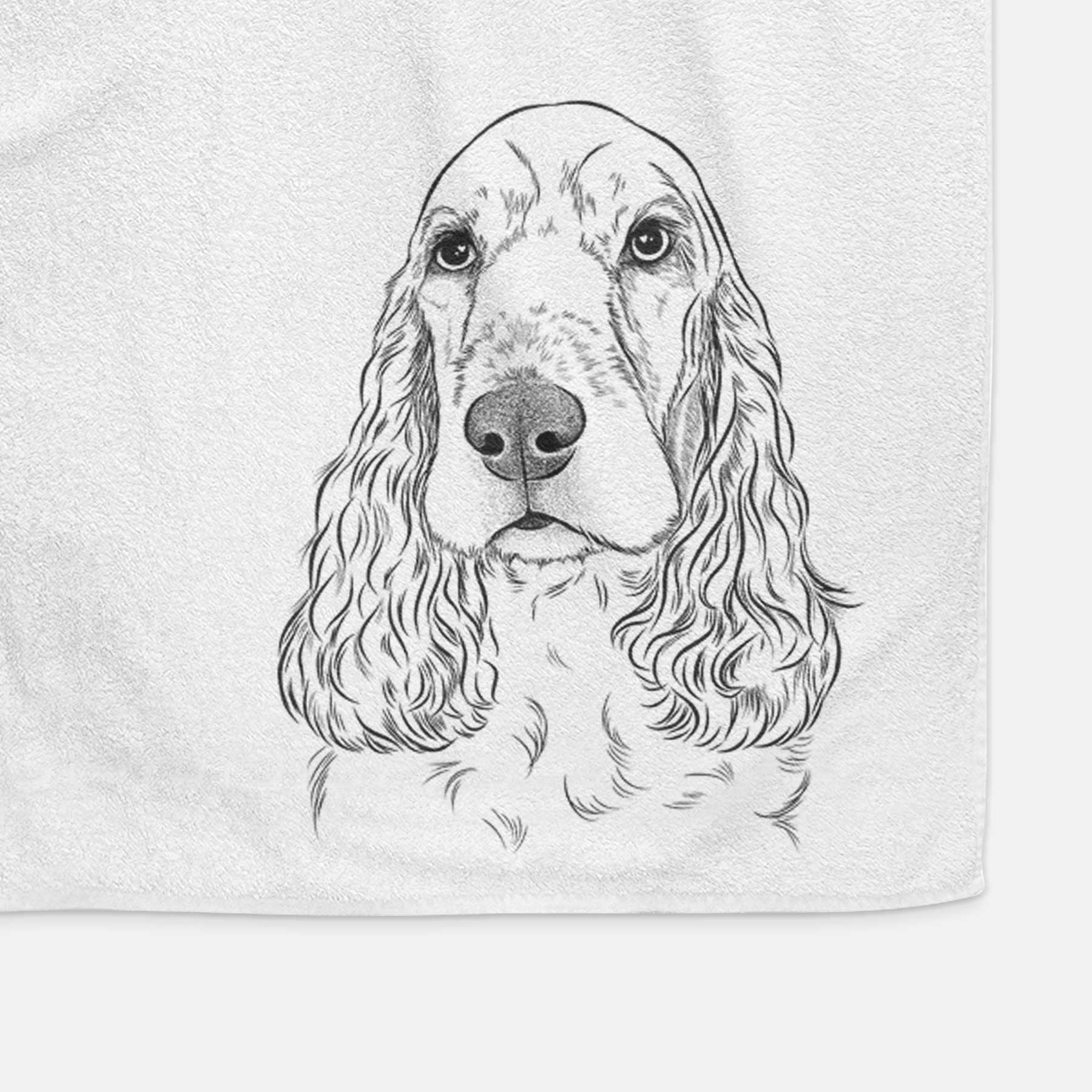 Henry the English Cocker Spaniel Decorative Hand Towel