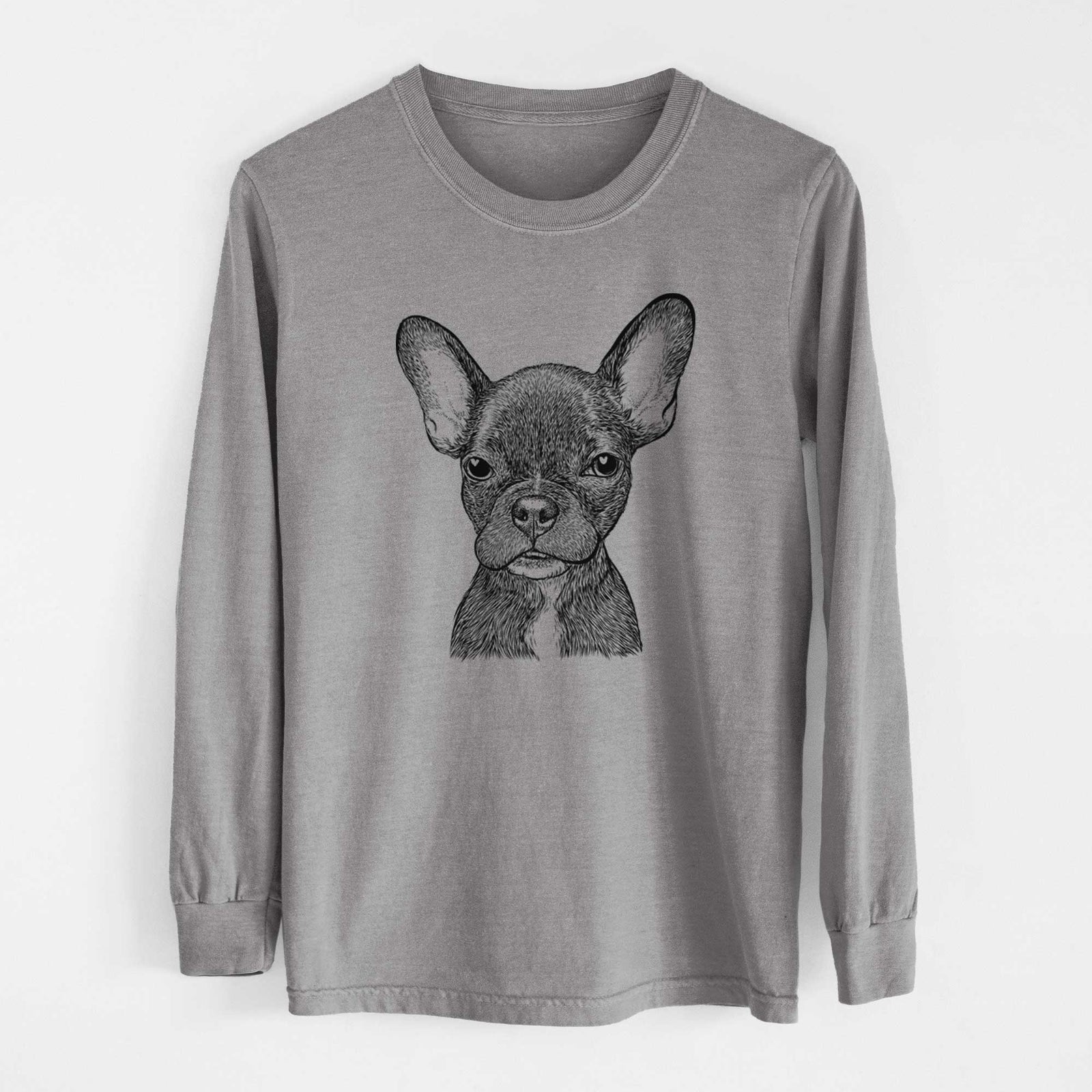 Bare Henry the French Bulldog - Heavyweight 100% Cotton Long Sleeve