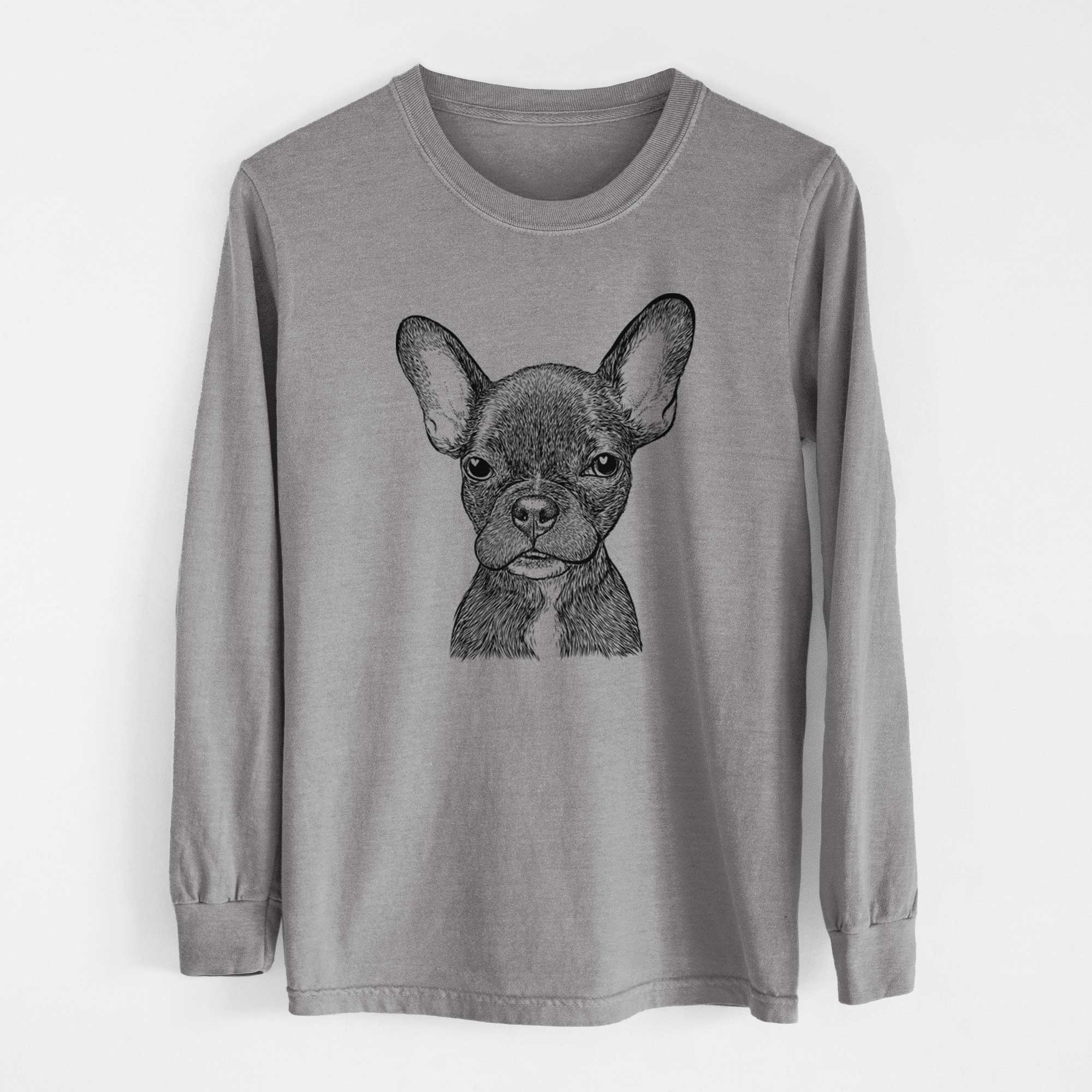 Bare Henry the French Bulldog - Heavyweight 100% Cotton Long Sleeve