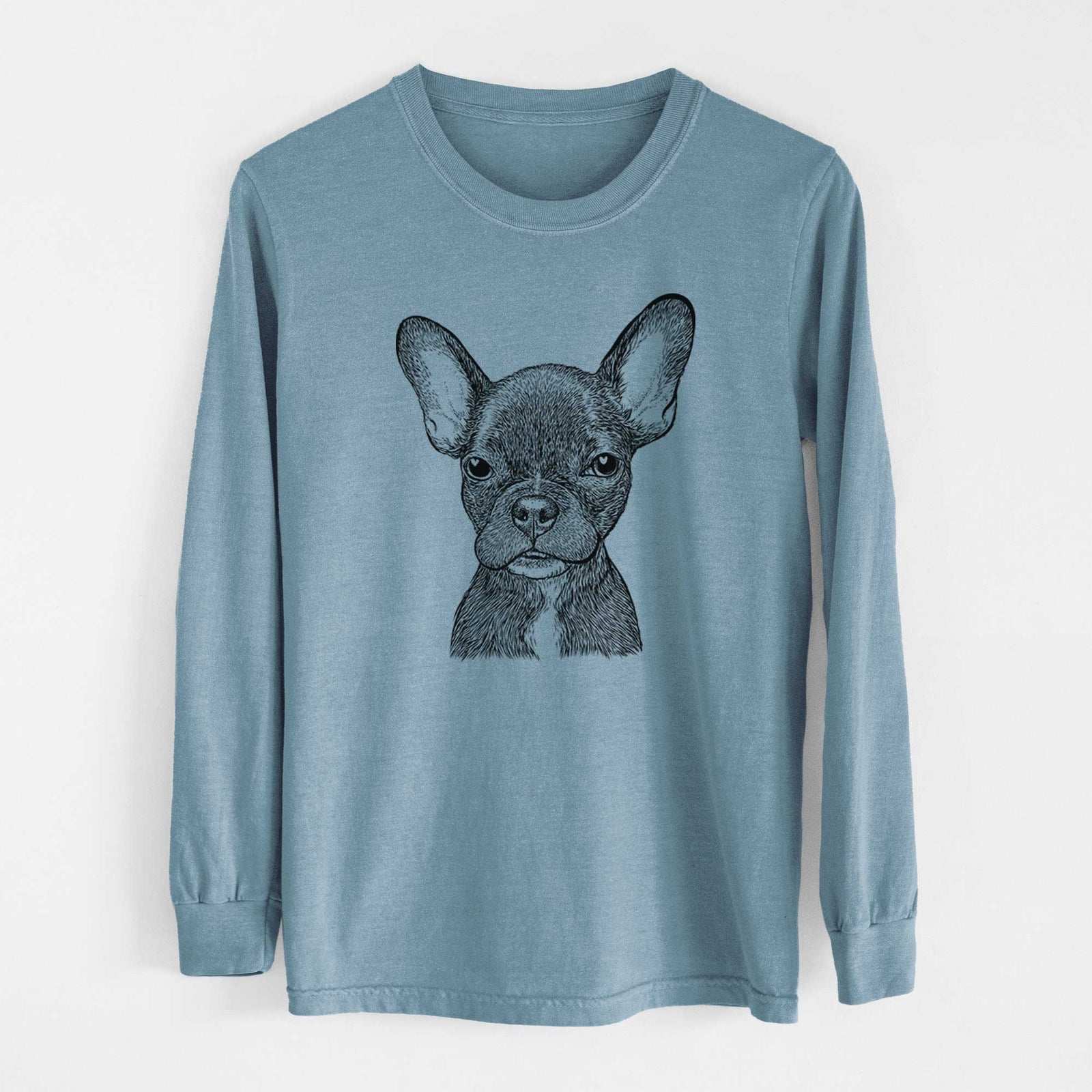 Bare Henry the French Bulldog - Heavyweight 100% Cotton Long Sleeve
