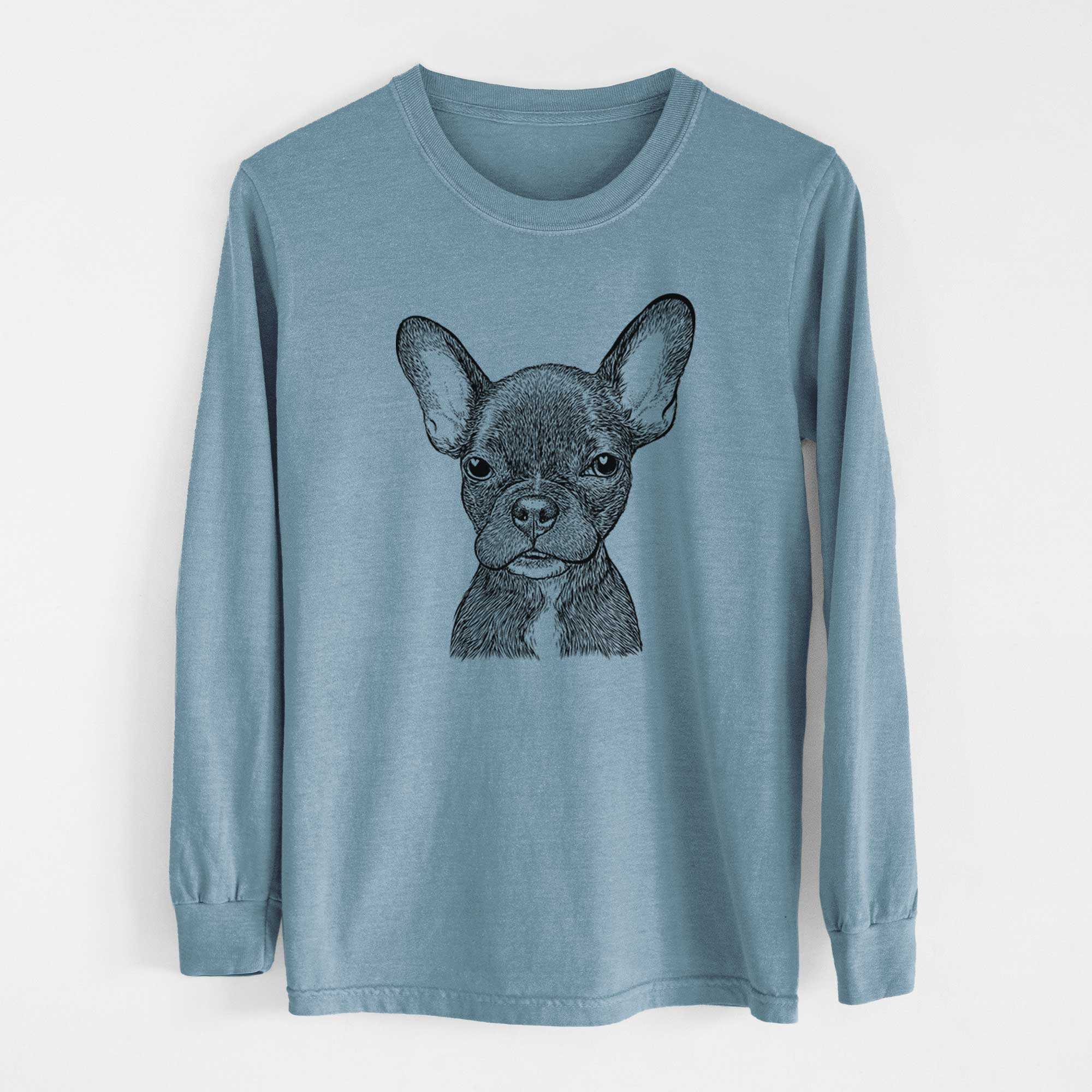 Bare Henry the French Bulldog - Heavyweight 100% Cotton Long Sleeve
