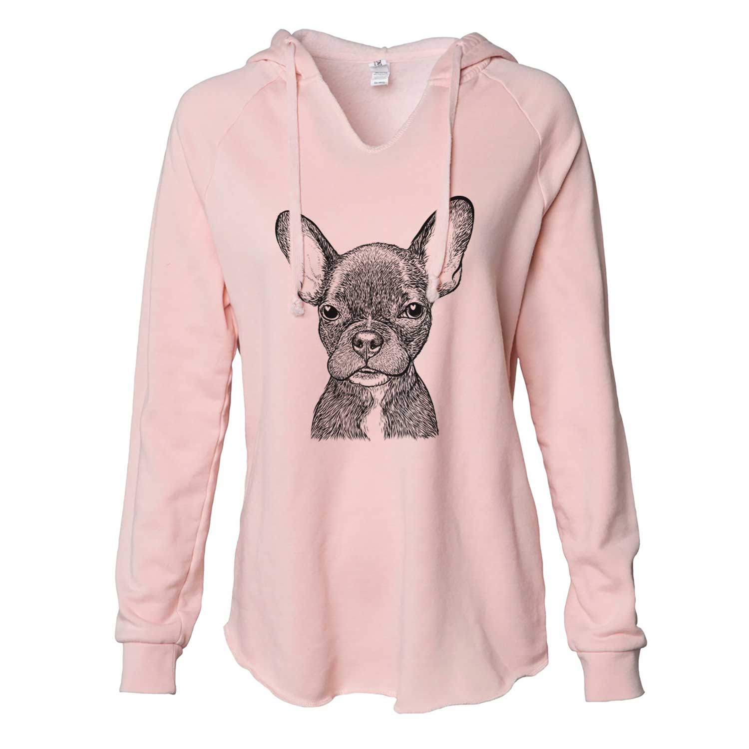 Henry the French Bulldog - Cali Wave Hooded Sweatshirt