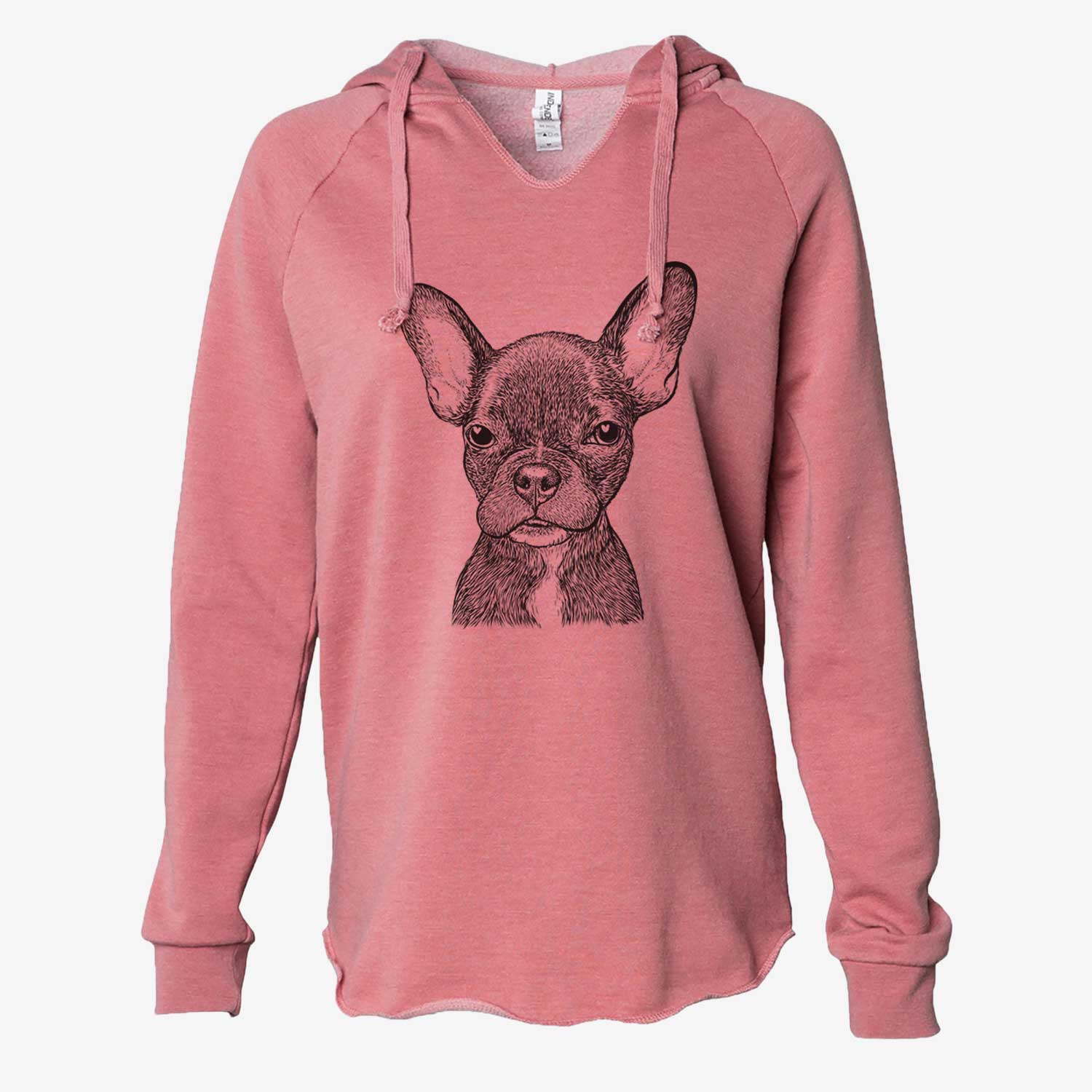 Henry the French Bulldog - Cali Wave Hooded Sweatshirt