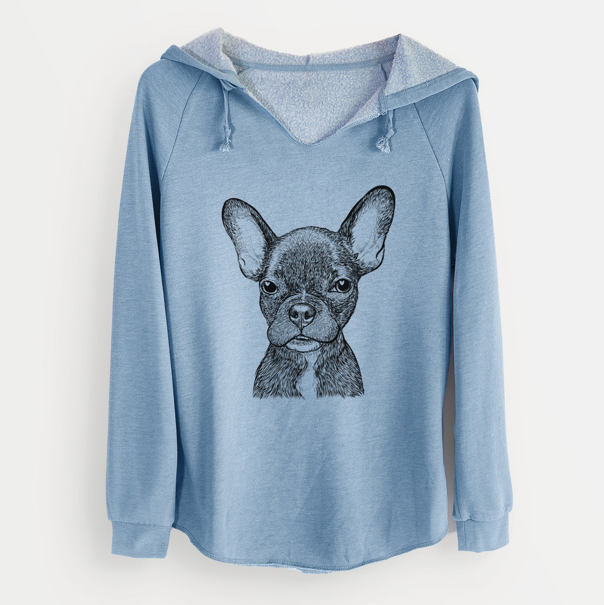 Bare Henry the French Bulldog - Cali Wave Hooded Sweatshirt