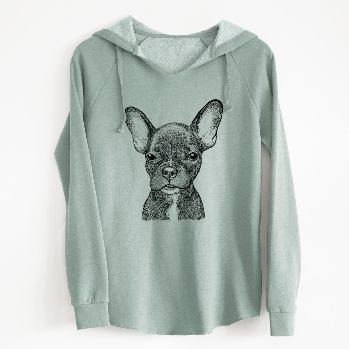Bare Henry the French Bulldog - Cali Wave Hooded Sweatshirt