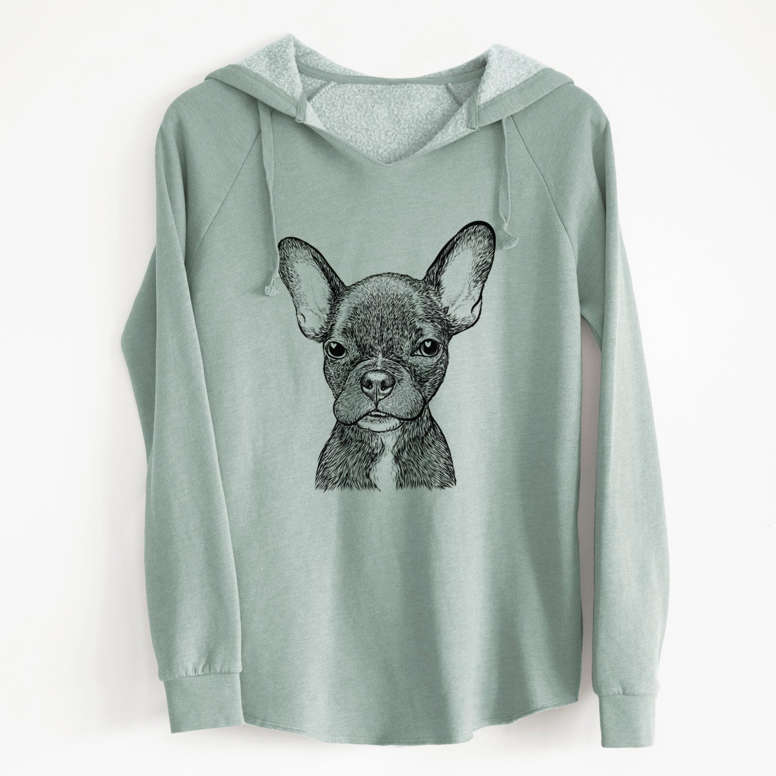 Bare Henry the French Bulldog - Cali Wave Hooded Sweatshirt