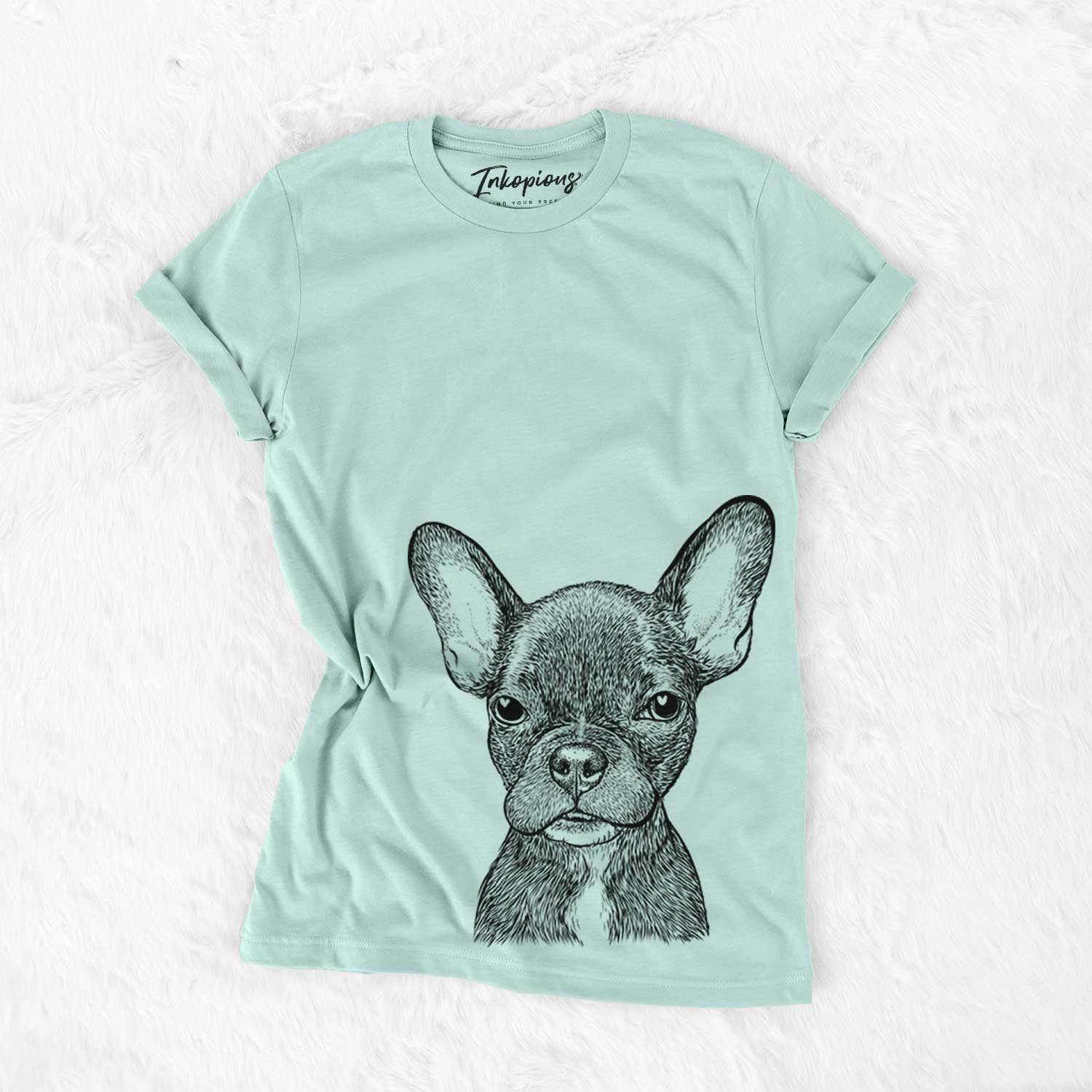 Henry the French Bulldog - Bella Canvas Unisex Crewneck