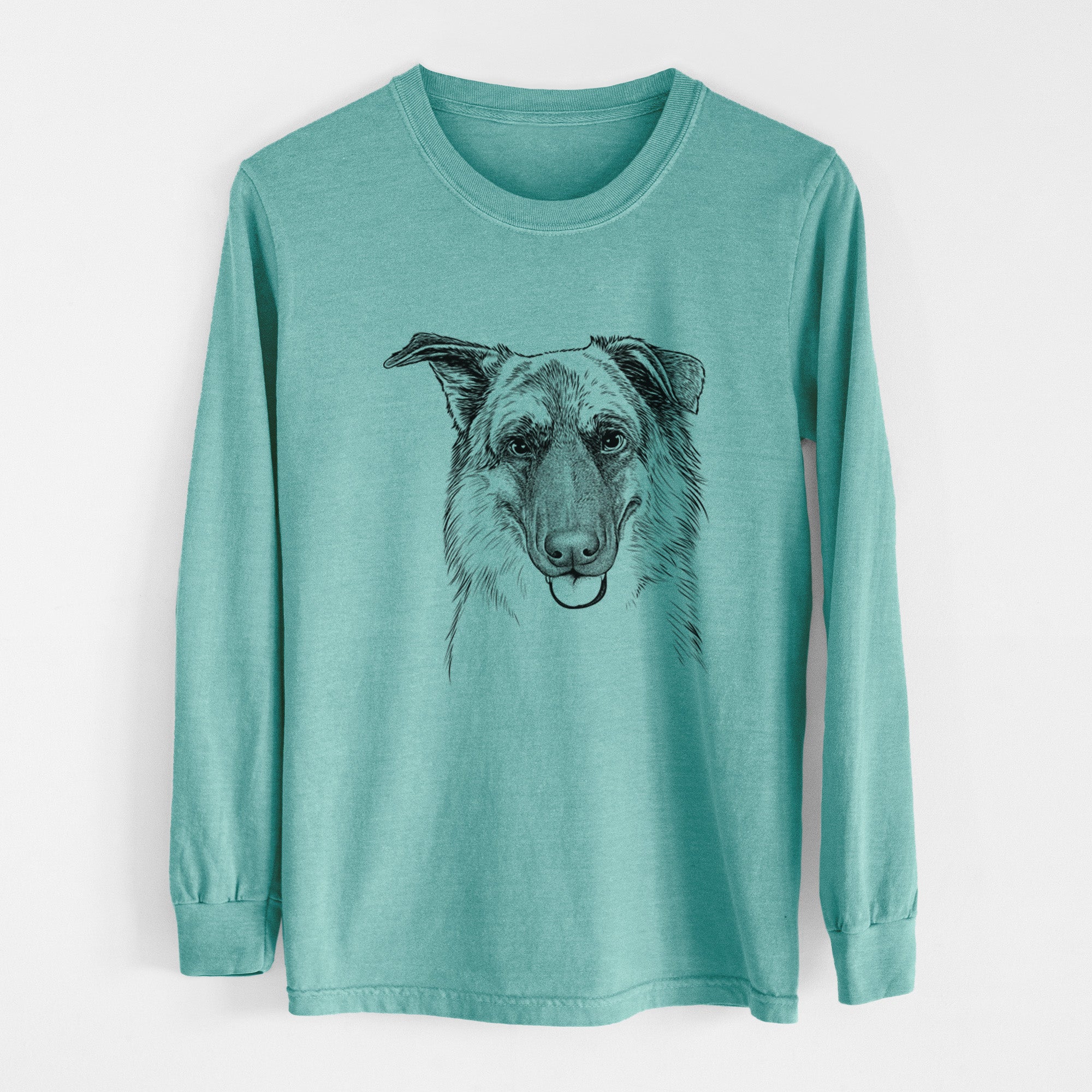 Bare Henry the German Shepherd - Heavyweight 100% Cotton Long Sleeve