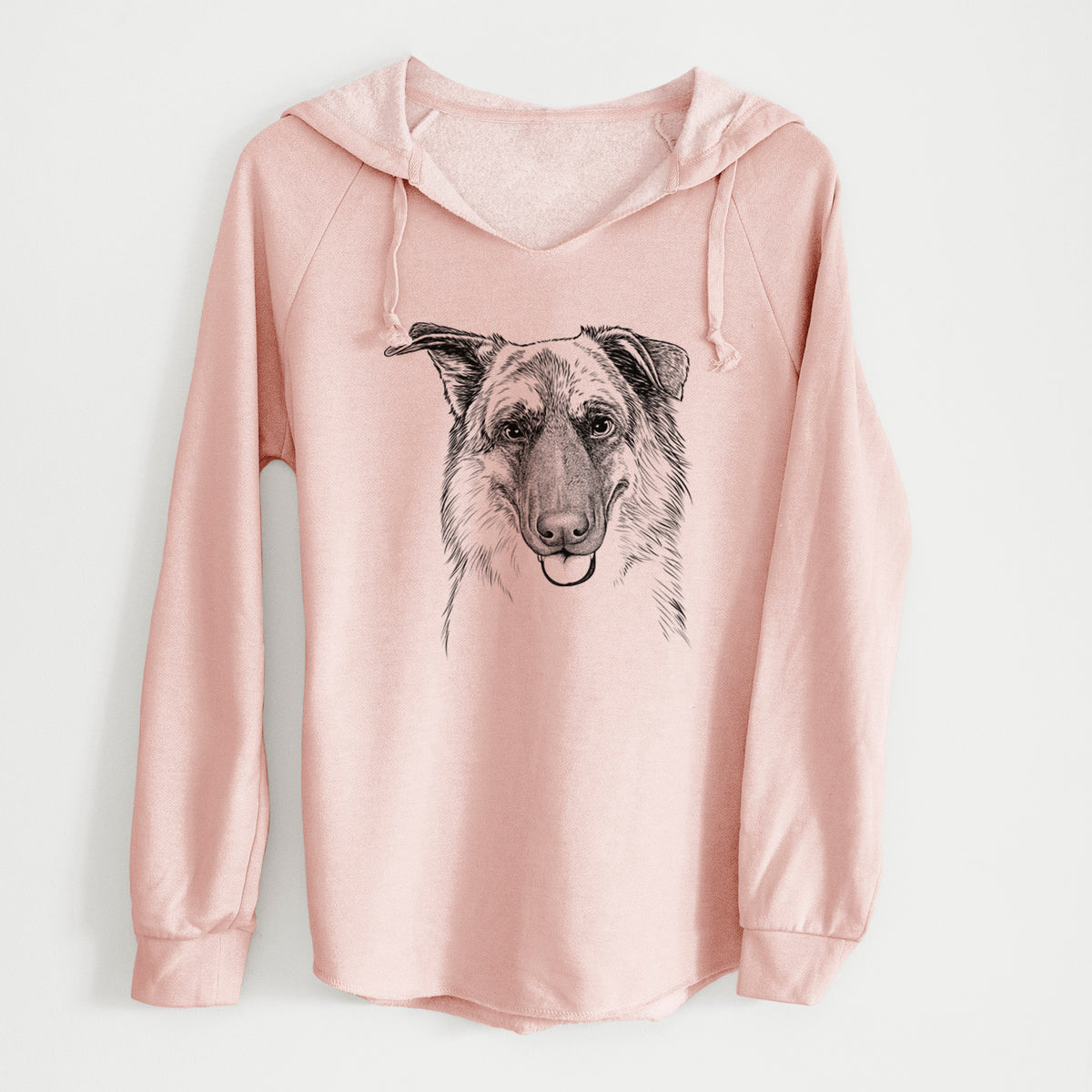 Bare Henry the German Shepherd - Cali Wave Hooded Sweatshirt