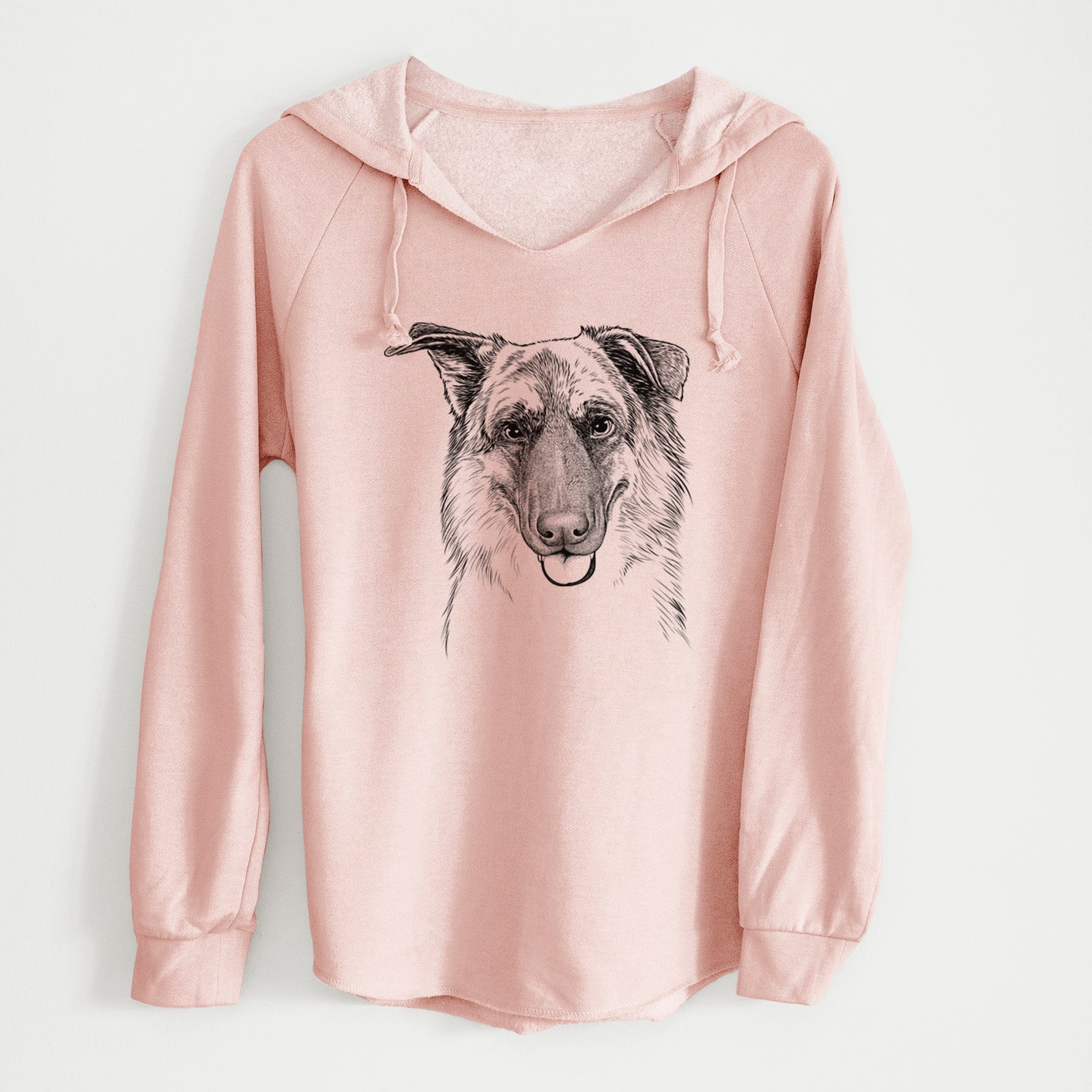 Bare Henry the German Shepherd - Cali Wave Hooded Sweatshirt
