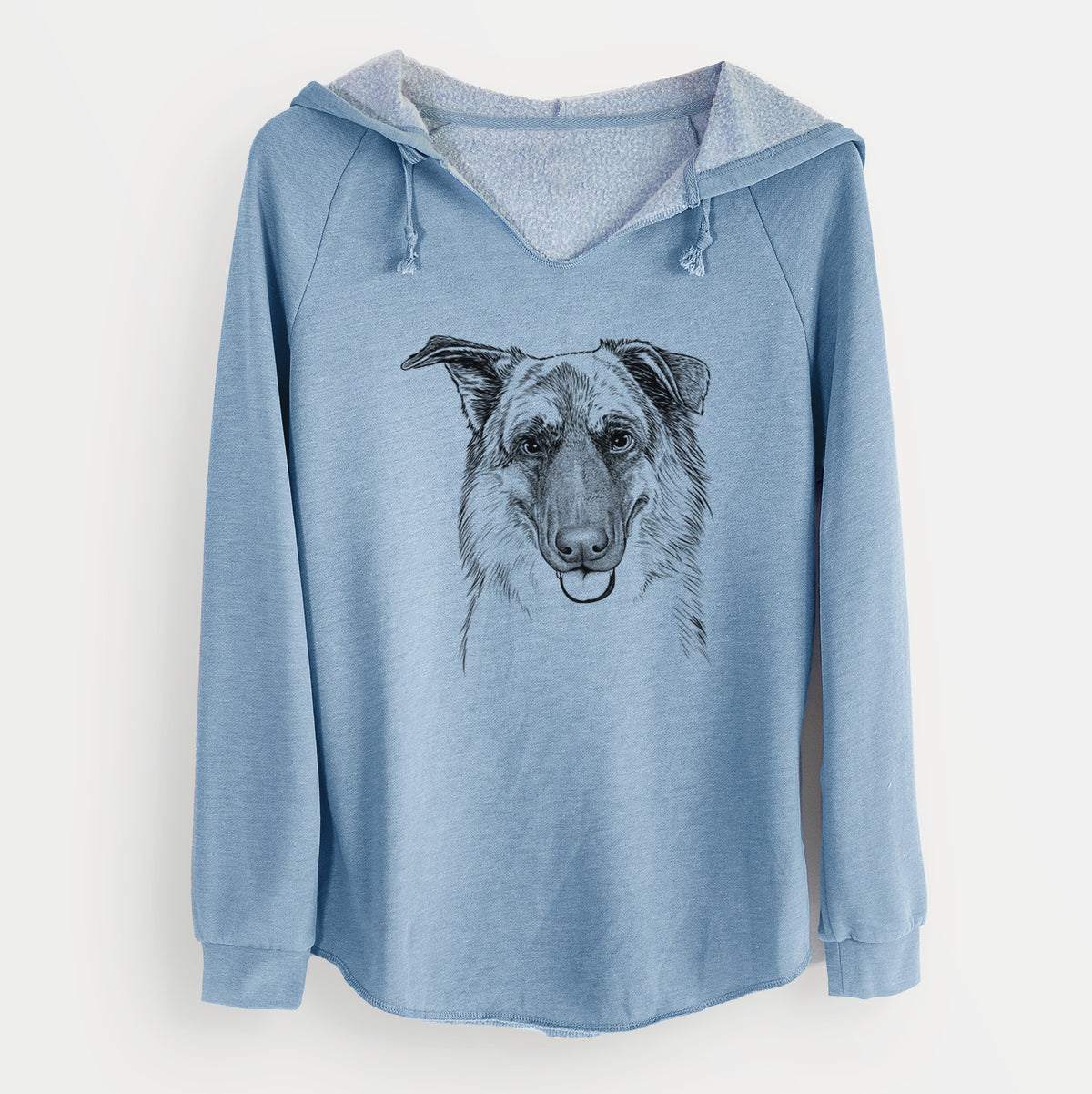 Bare Henry the German Shepherd - Cali Wave Hooded Sweatshirt