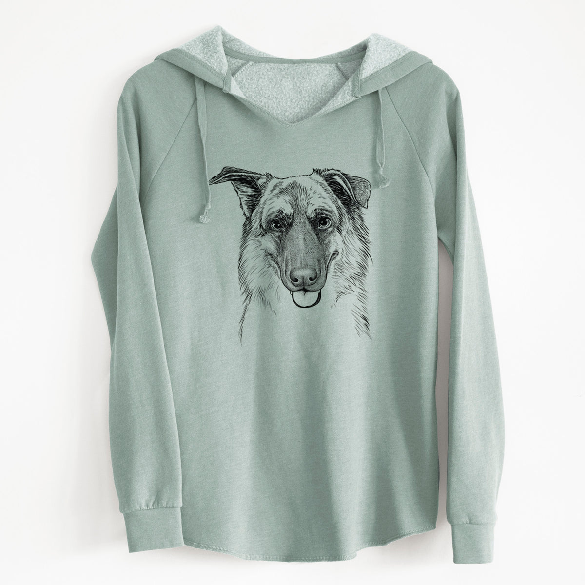 Bare Henry the German Shepherd - Cali Wave Hooded Sweatshirt