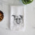 Henry the German Shepherd Decorative Hand Towel