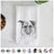 Henry the German Shepherd Decorative Hand Towel