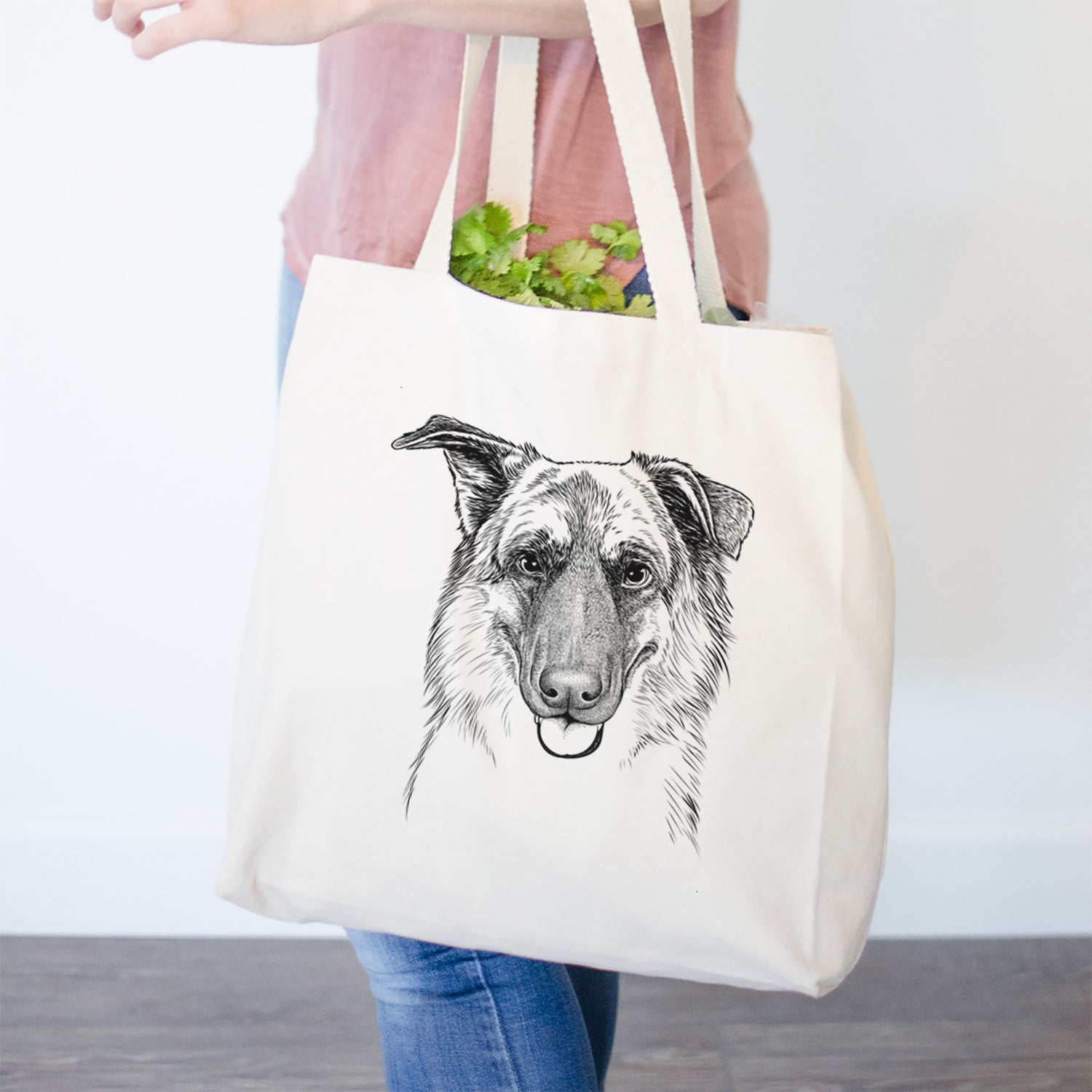 Henry the German Shepherd - Tote Bag