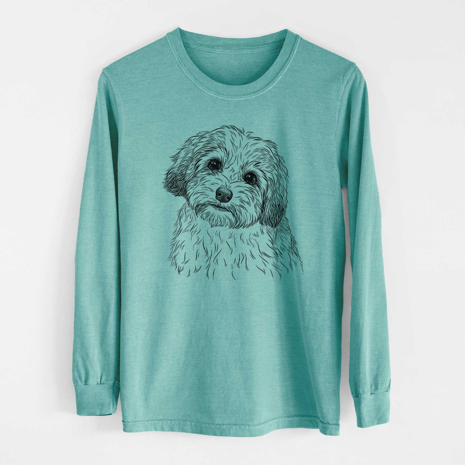 Bare Henry the Havanese - Heavyweight 100% Cotton Long Sleeve