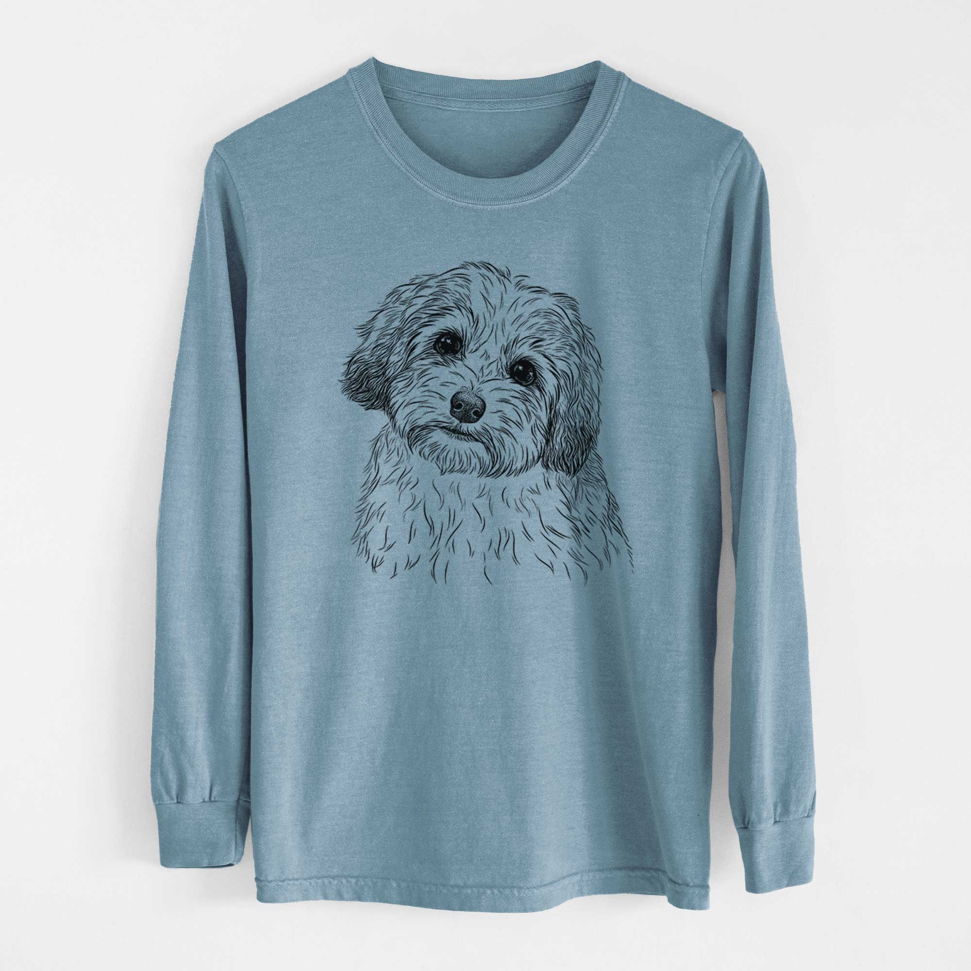 Bare Henry the Havanese - Heavyweight 100% Cotton Long Sleeve