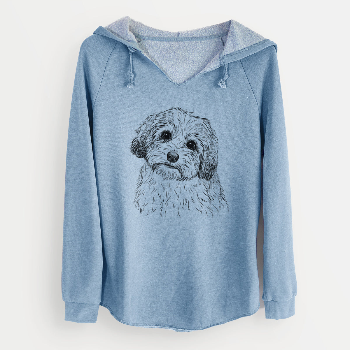 Bare Henry the Havanese - Cali Wave Hooded Sweatshirt
