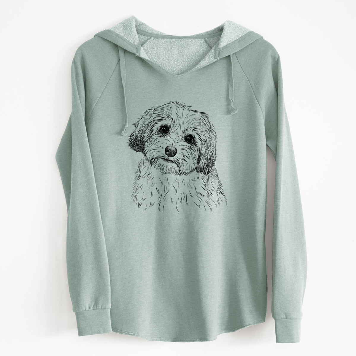 Bare Henry the Havanese - Cali Wave Hooded Sweatshirt