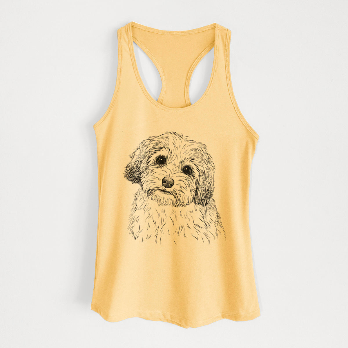 Henry the Havanese - Women's Racerback Tanktop
