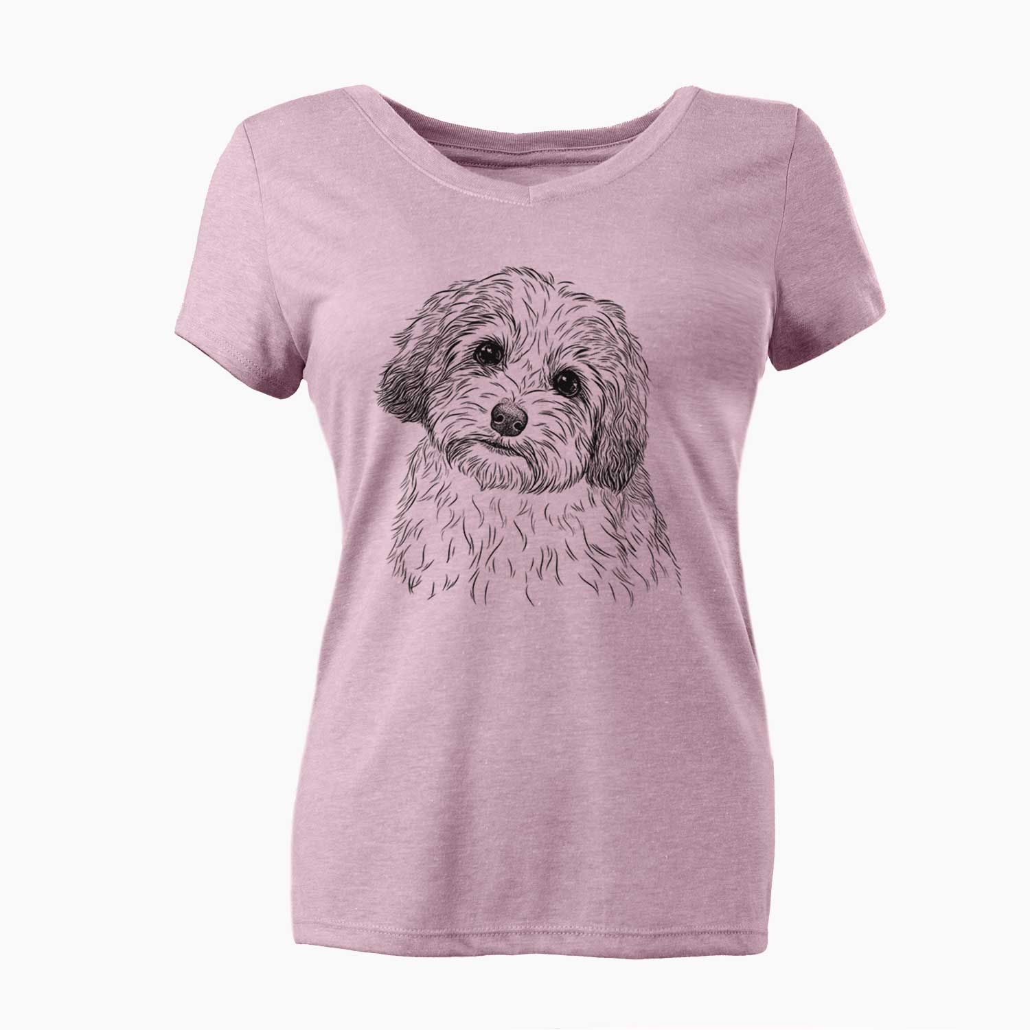 Bare Henry the Havanese - Women's V-neck Shirt