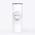 Henry the White Standard Poodle - 20oz Skinny Tumbler