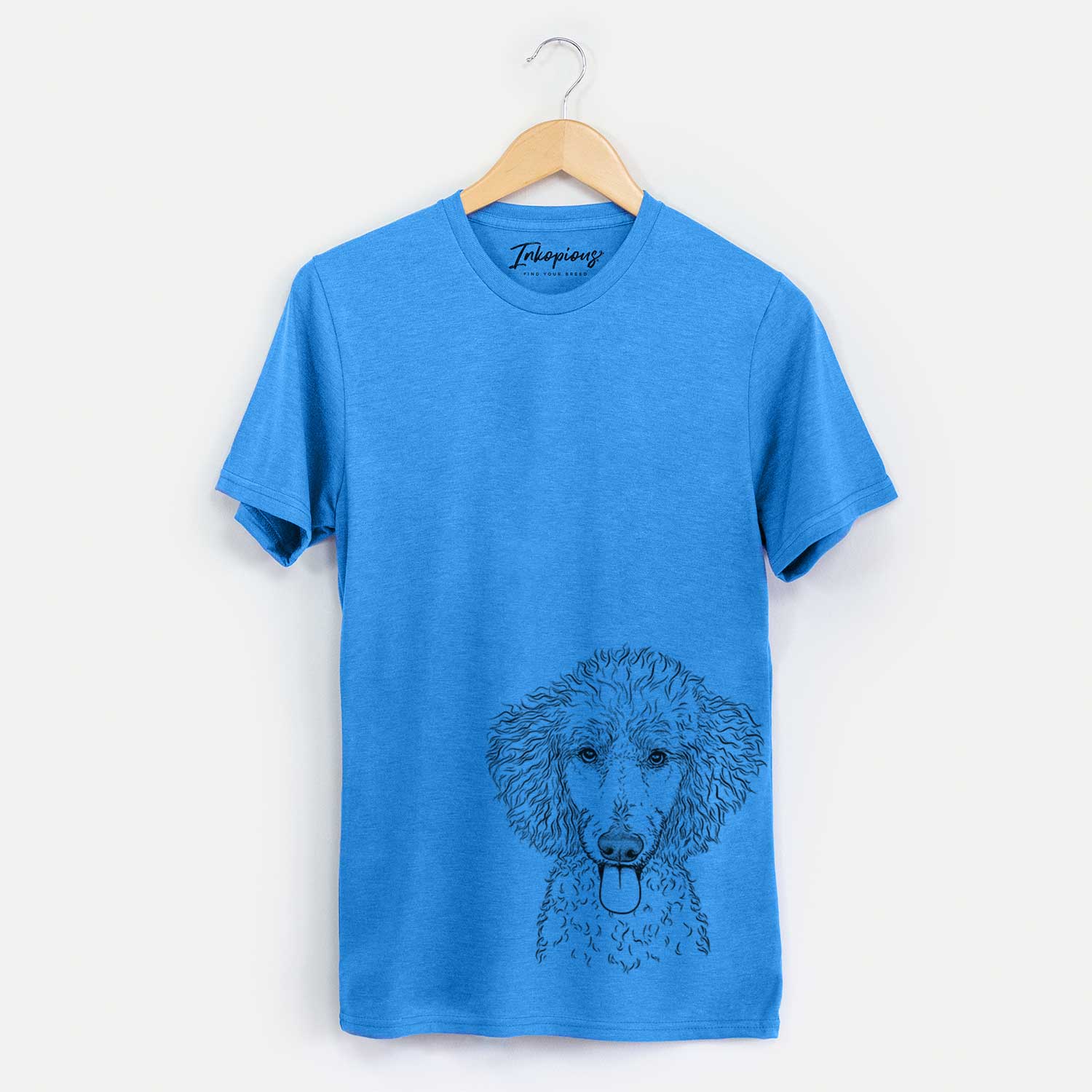 Bare Henry the White Standard Poodle - Unisex Crewneck