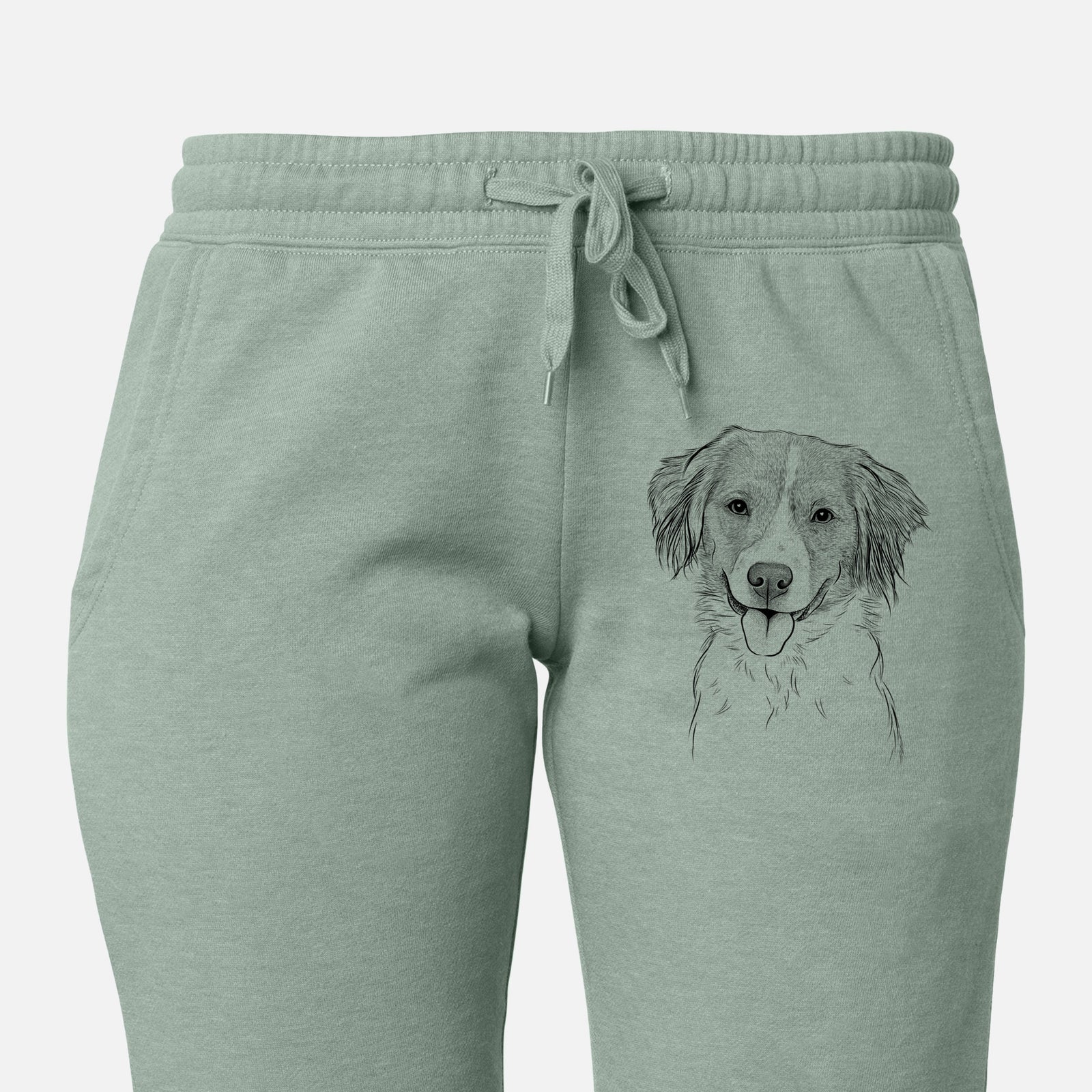 Hercules the Nederlandse Kooikerhondje - Women's Cali Wave Joggers