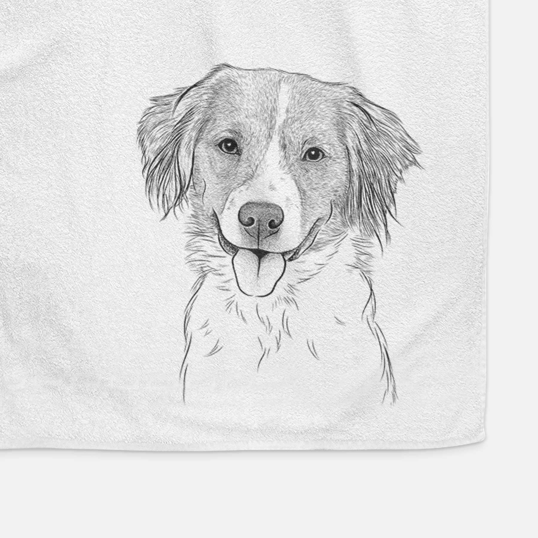 Hercules the Nederlandse Kooikerhondje Decorative Hand Towel