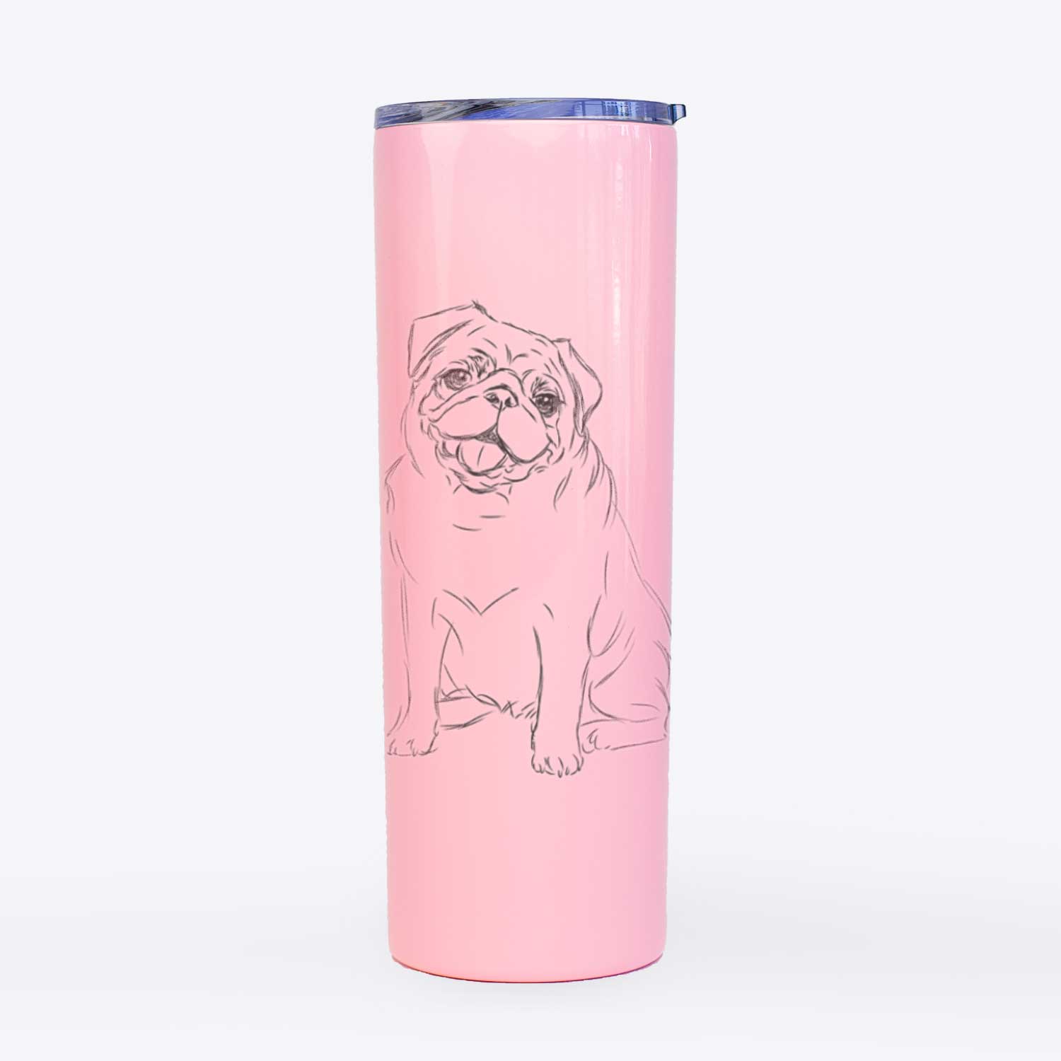 Higgins the Pug - 20oz Skinny Tumbler