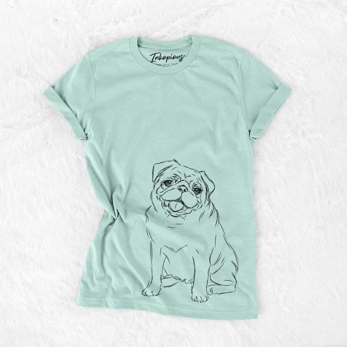 Bare Higgins the Pug - Unisex Crewneck