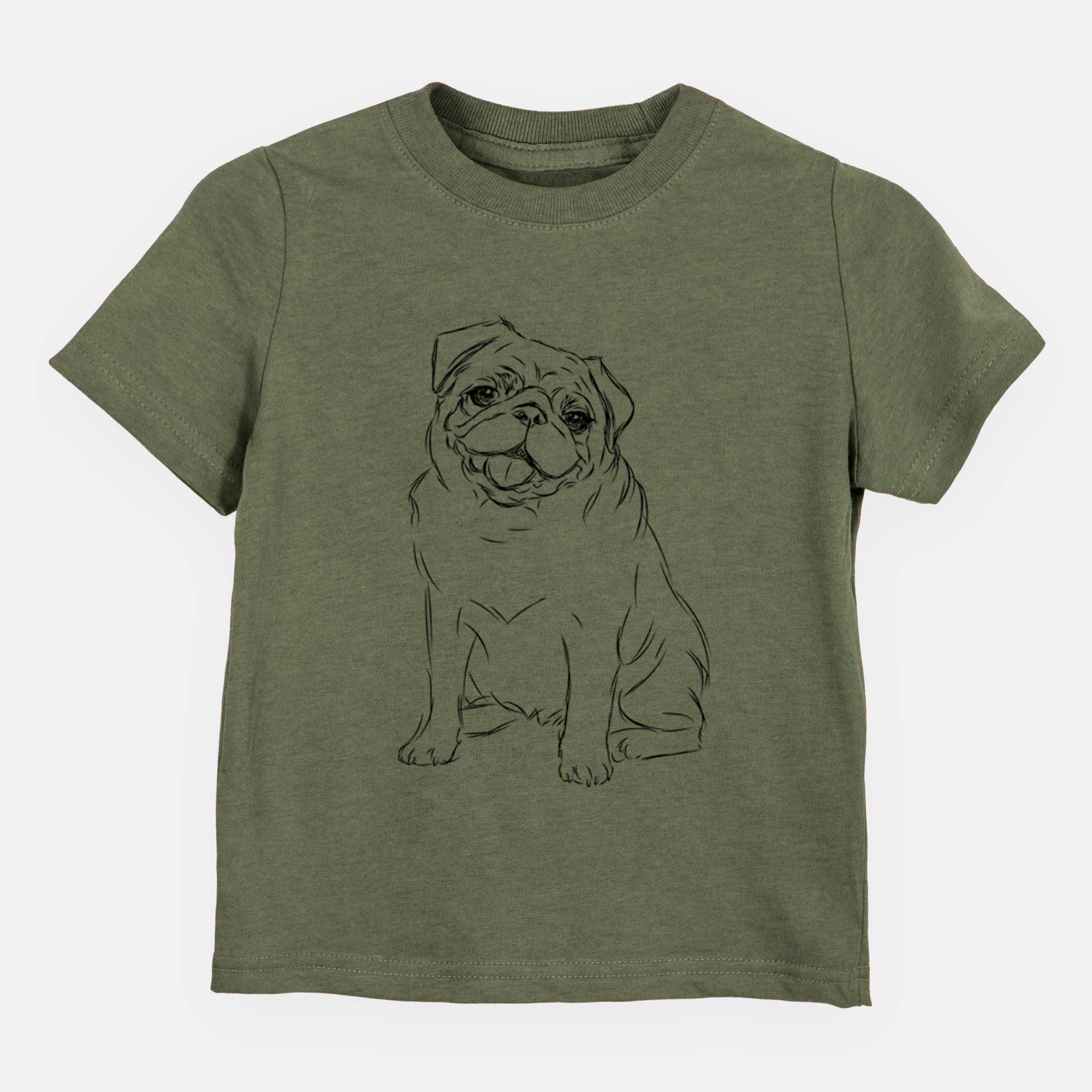 Bare Higgins the Pug - Kids/Youth/Toddler Shirt