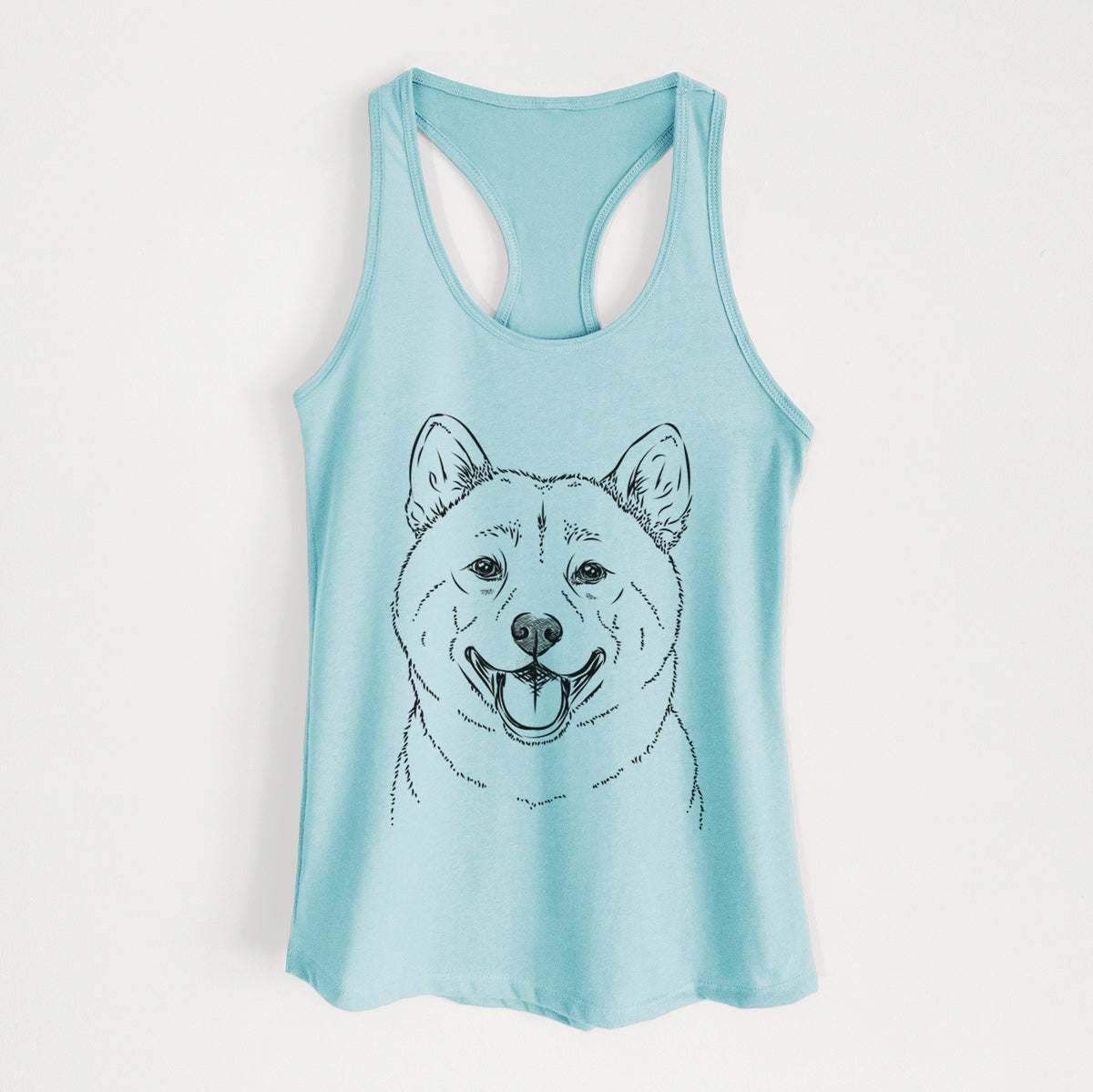 Hiro the Shiba Inu - Women's Racerback Tanktop