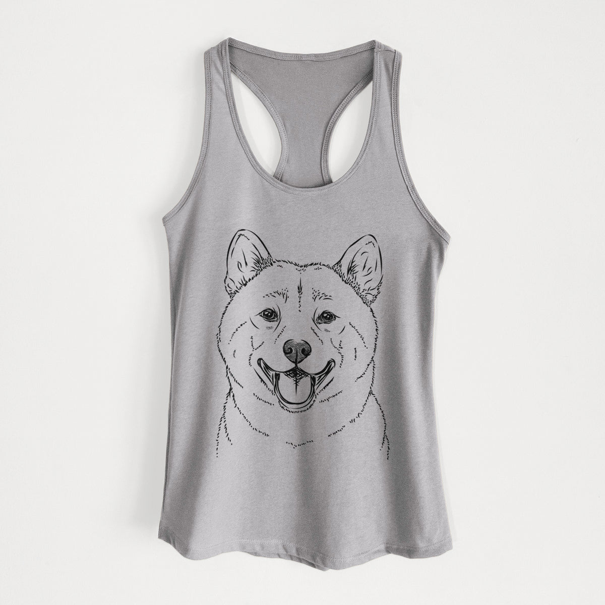 Hiro the Shiba Inu - Women&#39;s Racerback Tanktop