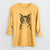 Bare Hobbes the Tabby Cat - Heavyweight 100% Cotton Long Sleeve