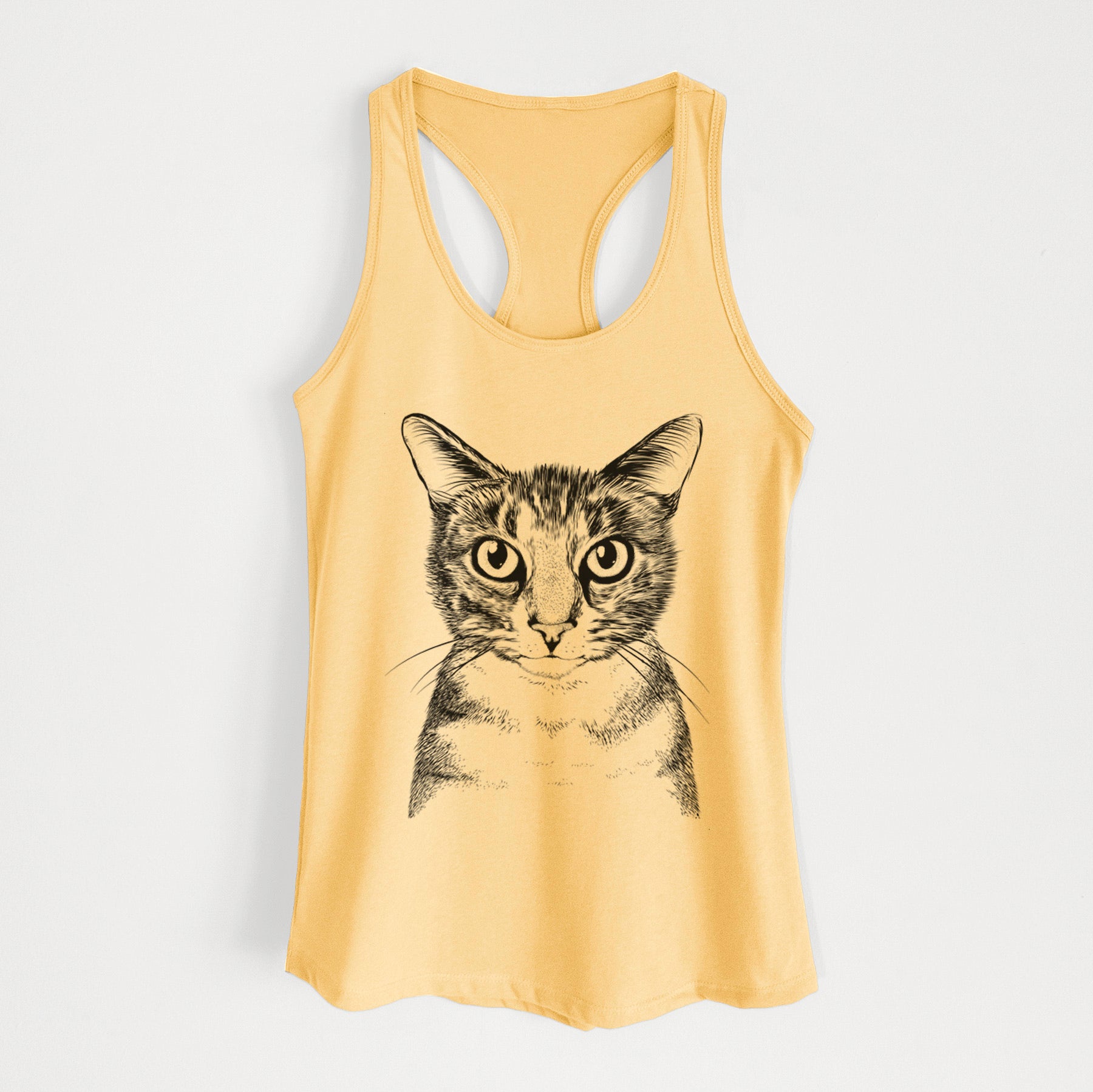 Hobbes the Tabby Cat - Women's Racerback Tanktop