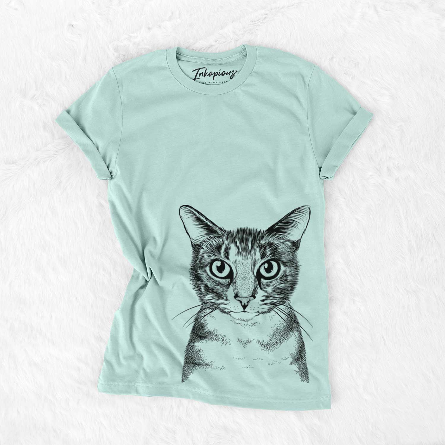 Bare Hobbes the Tabby Cat - Unisex Crewneck