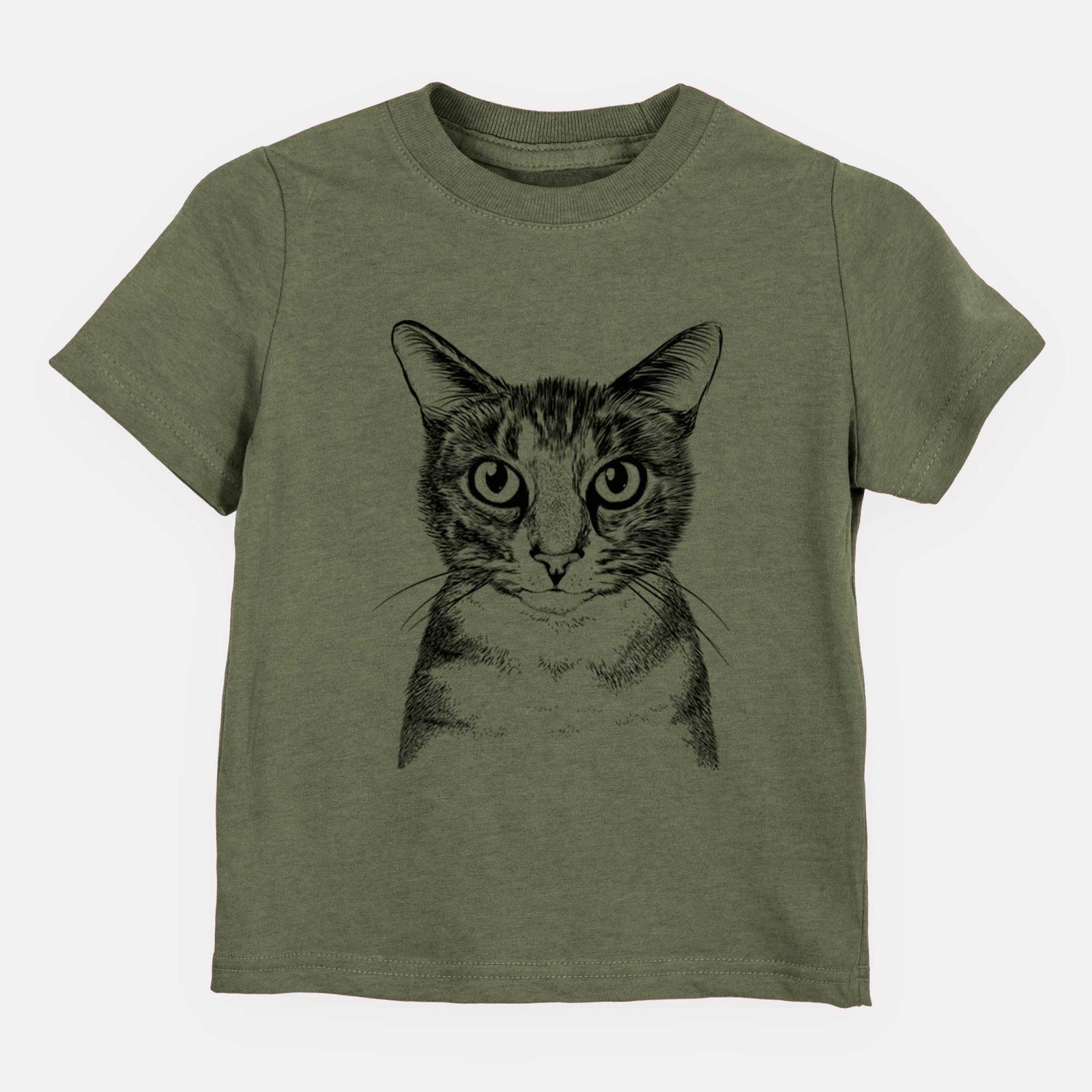 Bare Hobbes the Tabby Cat - Kids/Youth/Toddler Shirt