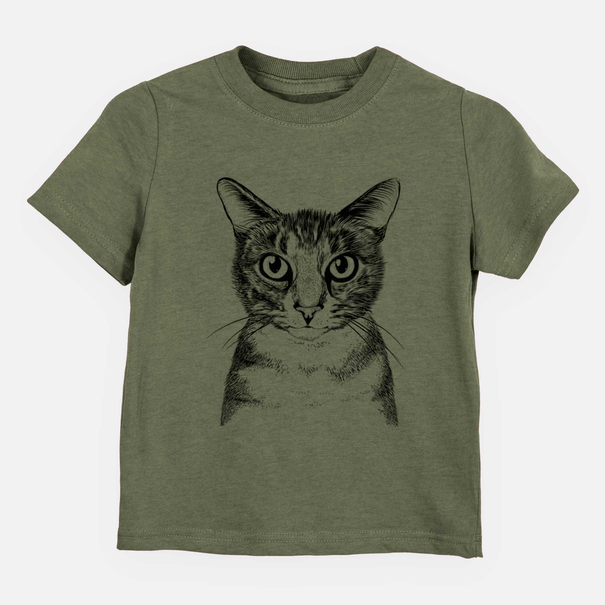 Bare Hobbes the Tabby Cat - Kids/Youth/Toddler Shirt