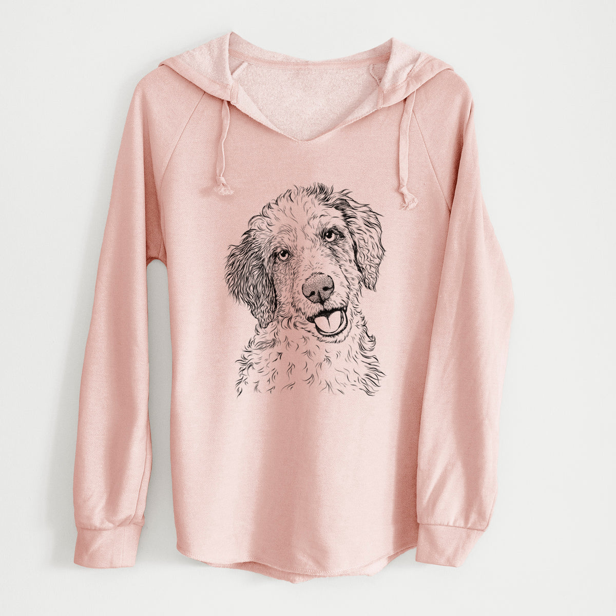 Bare Hoge the Aussiedoodle - Cali Wave Hooded Sweatshirt