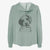 Hoge the Aussiedoodle - Women's Cali Wave Zip-Up Sweatshirt